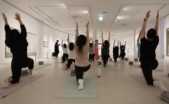 2025년 10월 문화가 있는 날 교육 진행 <요가하는 미술관>