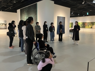 2025년 11월 문화가 있는 날 교육 진행 <작가와 함께하는 미술 시간 : 이성경>