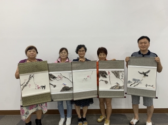 2024년 함평군립미술관 7월 문화가 있는날- 김광옥작가와 함께하는 영모화 그리기